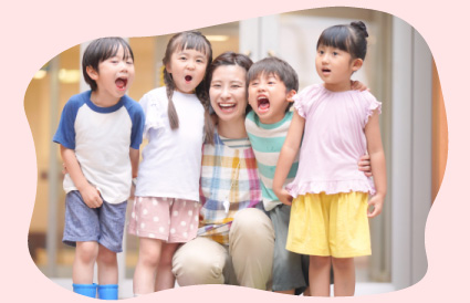 笑顔あふれる子ども