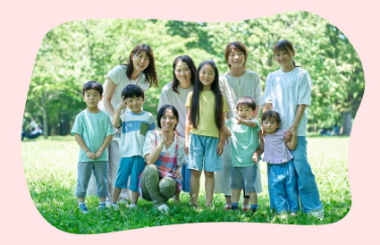 健康な生活リズムを身につけた子ども